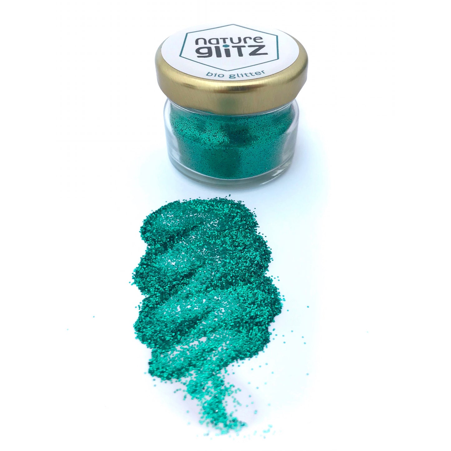 Ozeangrüner Bio-Glitter