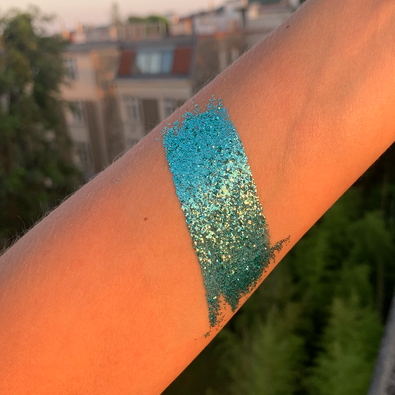Ozeangrüner Bio-Glitter