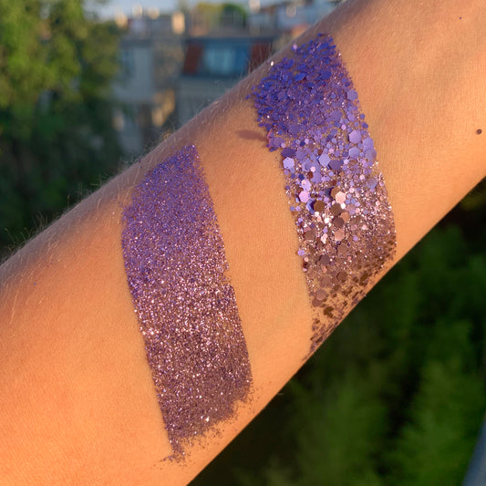 LILA TEQUILA BIO GLITTER - B-WARE