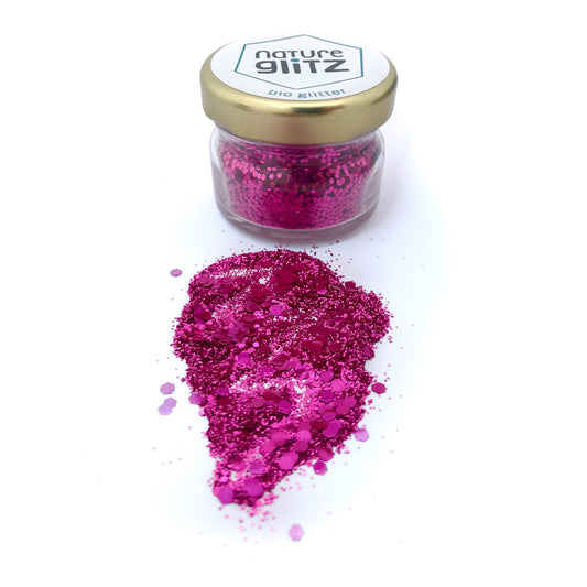 FLAMINGO PINK BIO-GLITTER 
