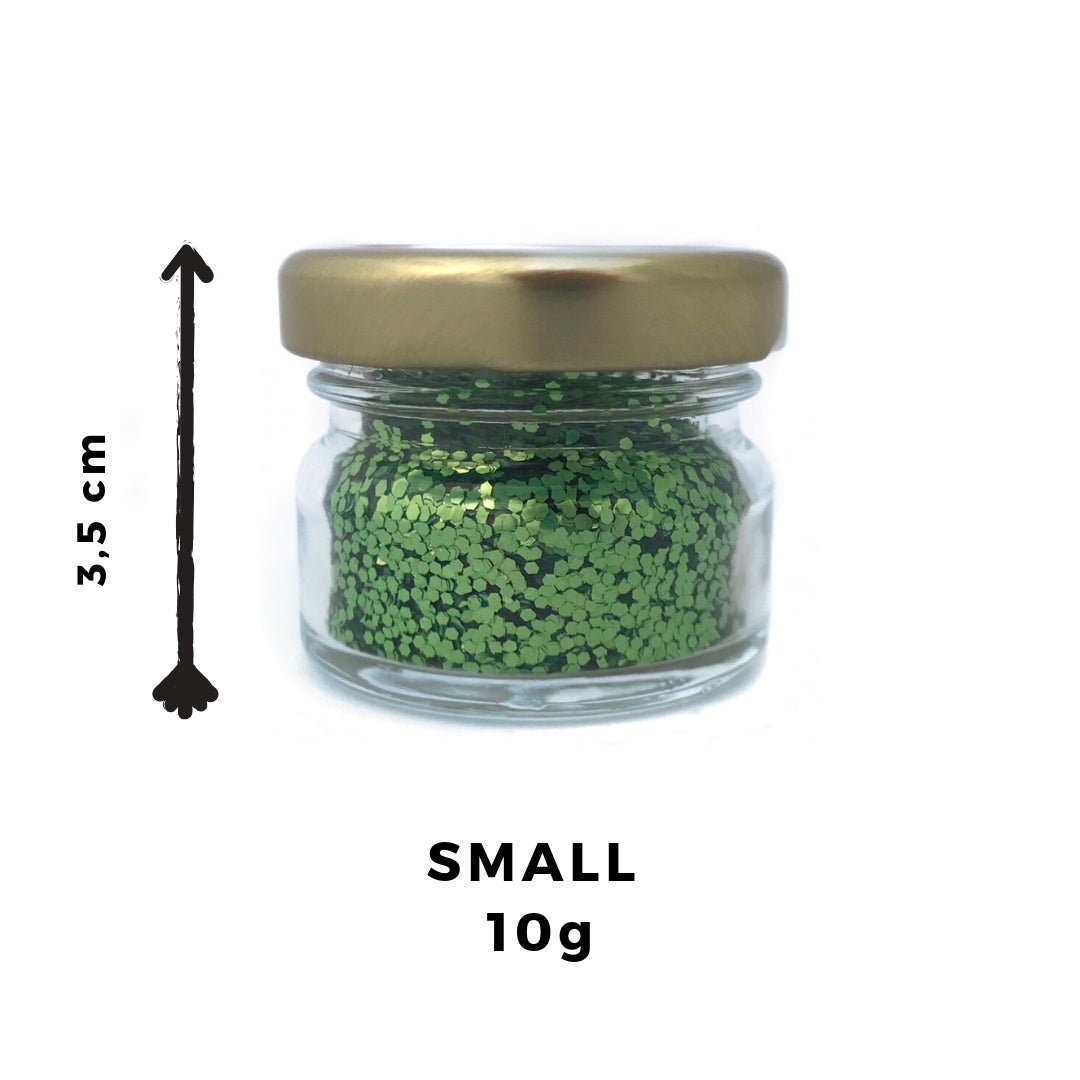 ELEKTRISCH GRÜN BIO-GLITTER - ANGEBOT 