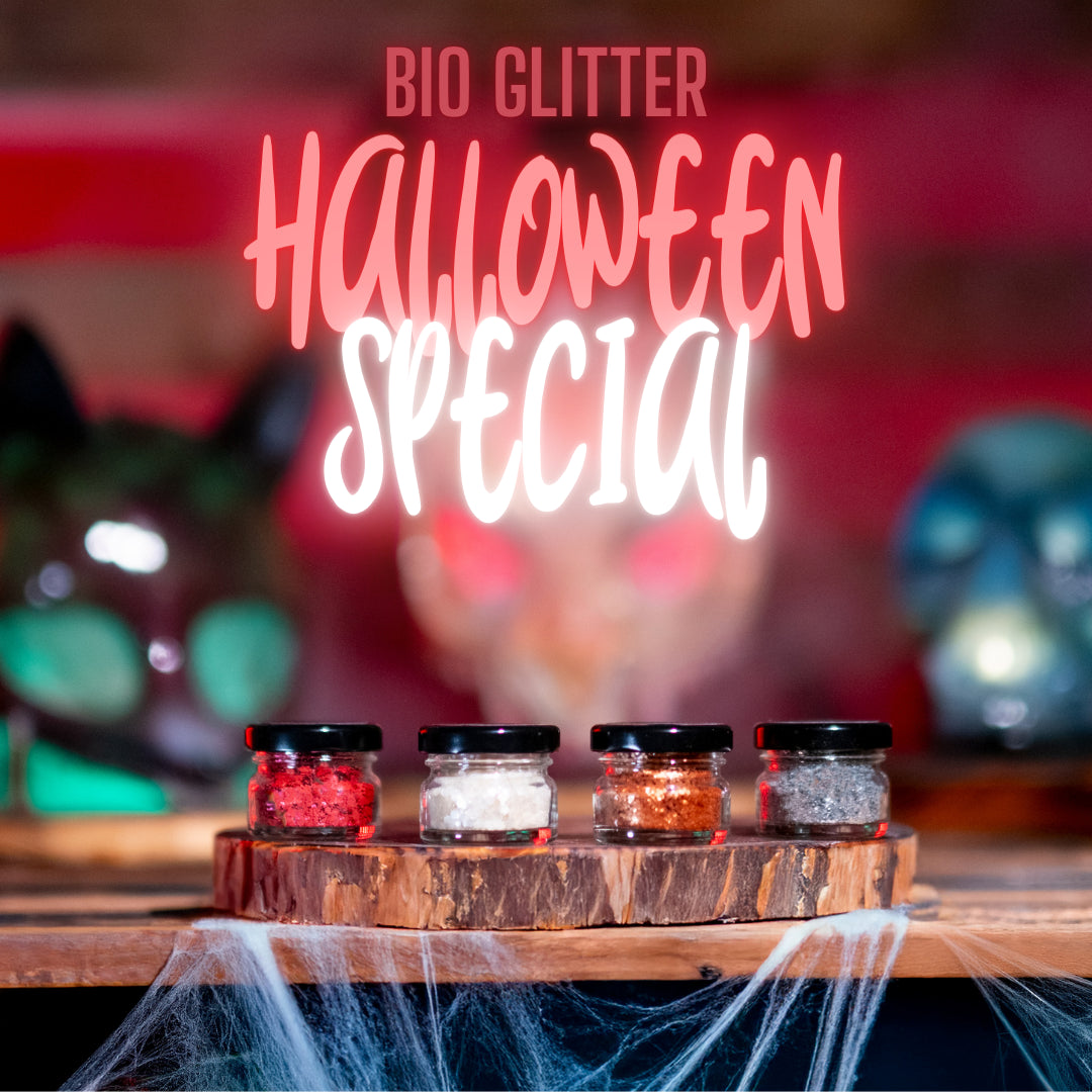 Gruselige Farben – Halloween Edition Bio-Glitzer-Set