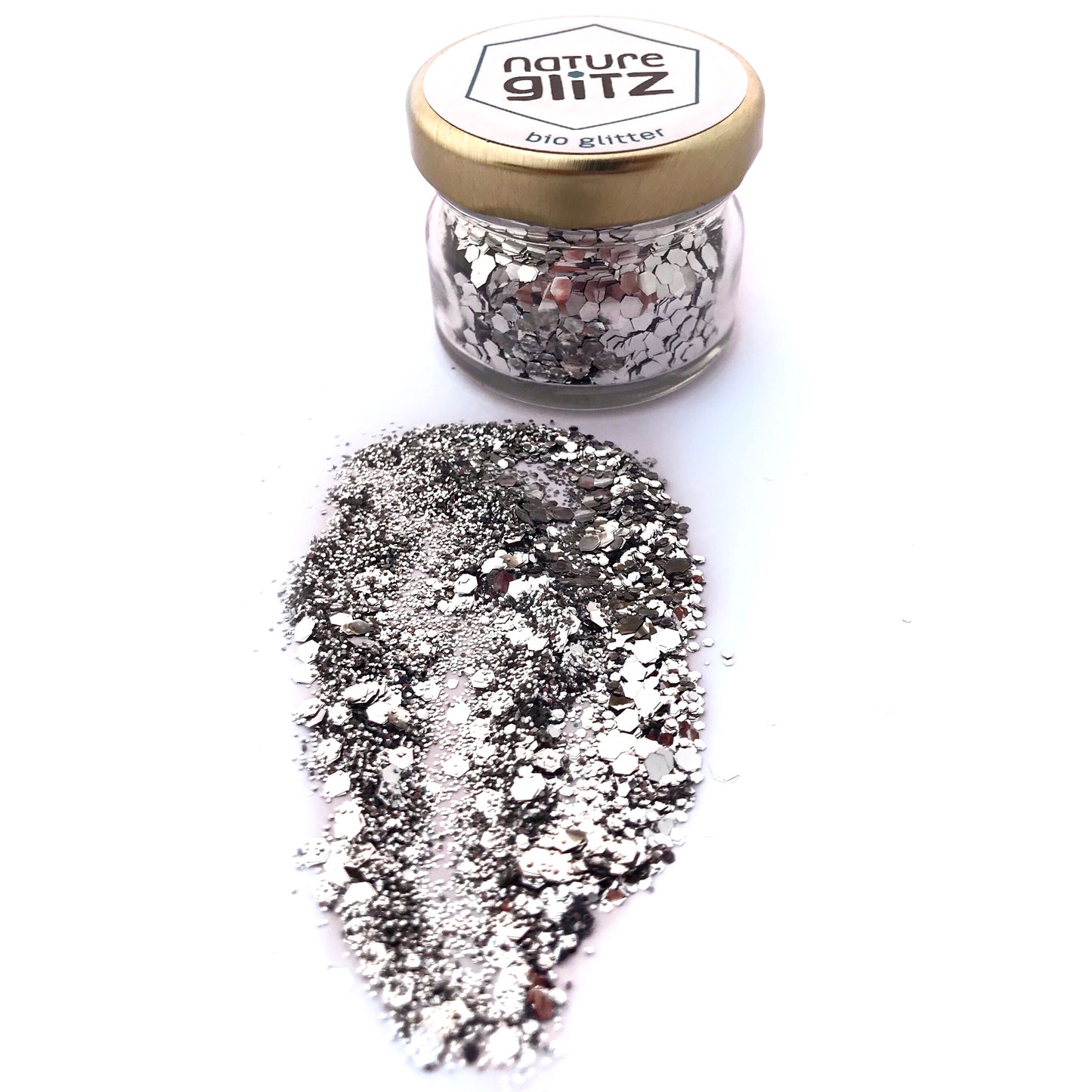 DISCO SILBER BIO-GLITTER