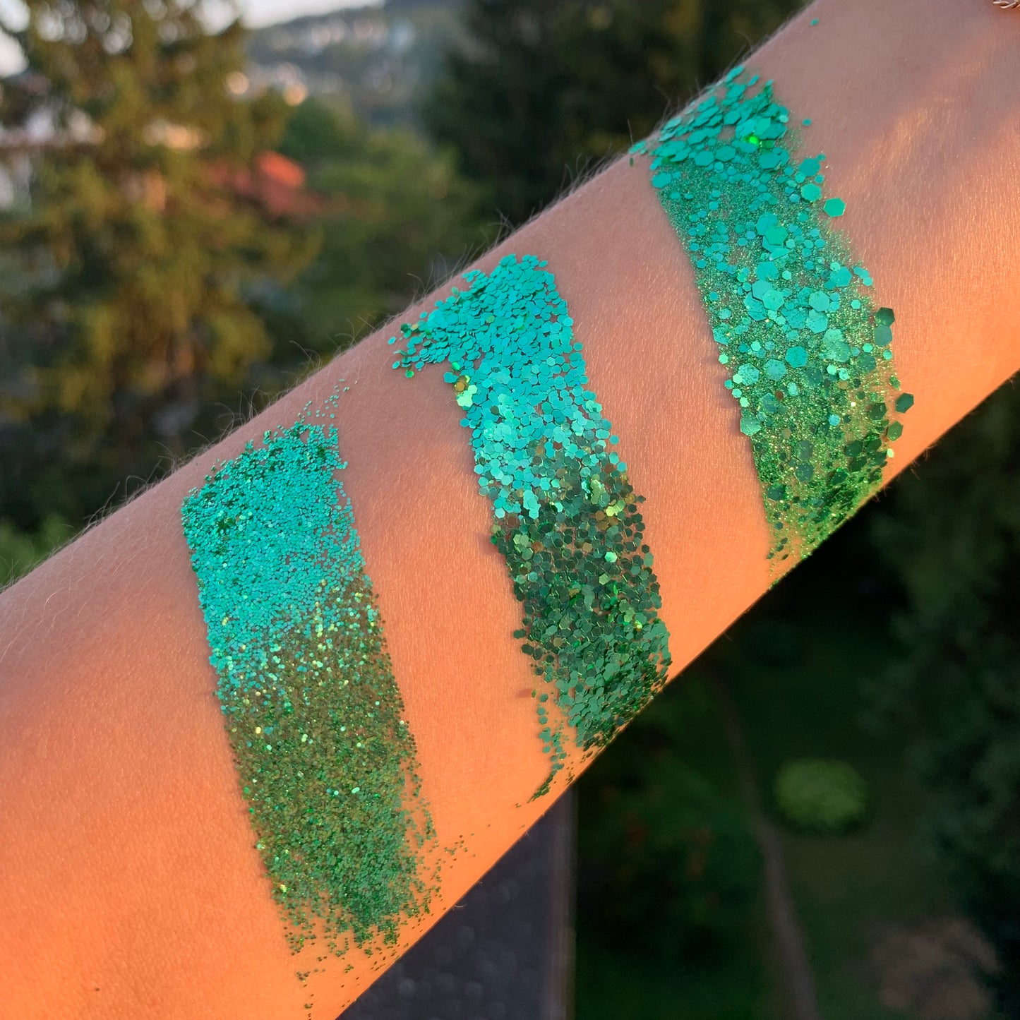 ELEKTRISCH GRÜN BIO-GLITTER - ANGEBOT 